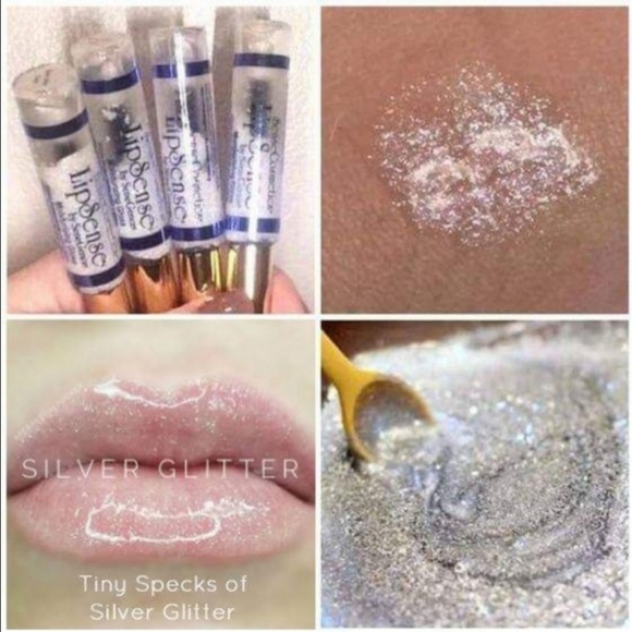 SILVER GLITTER GLOSS - Picture 2 of 2